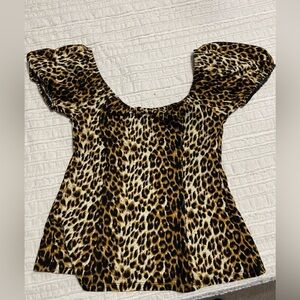 Vixen Cheetah top. Wore once for a photoshoot. Like brand new, smoke free home.